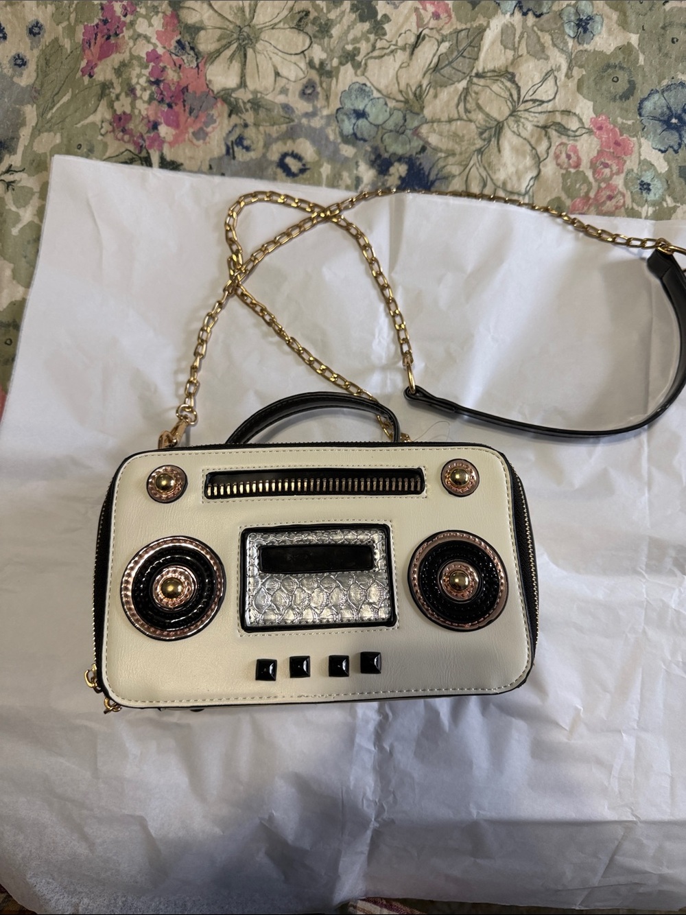 Radio inspired purse